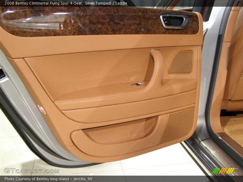 Silver Tempest / Saddle 2008 Bentley Continental Flying Spur 4-Seat