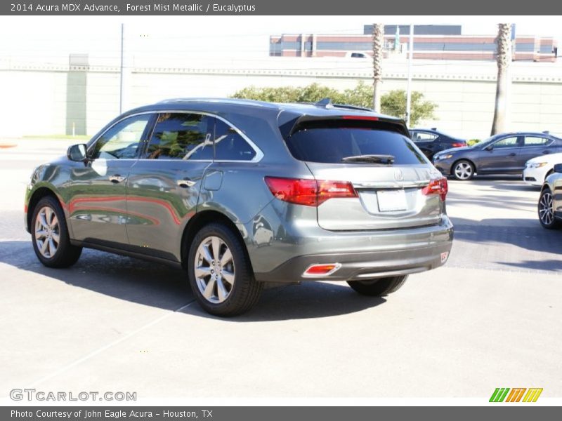 Forest Mist Metallic / Eucalyptus 2014 Acura MDX Advance