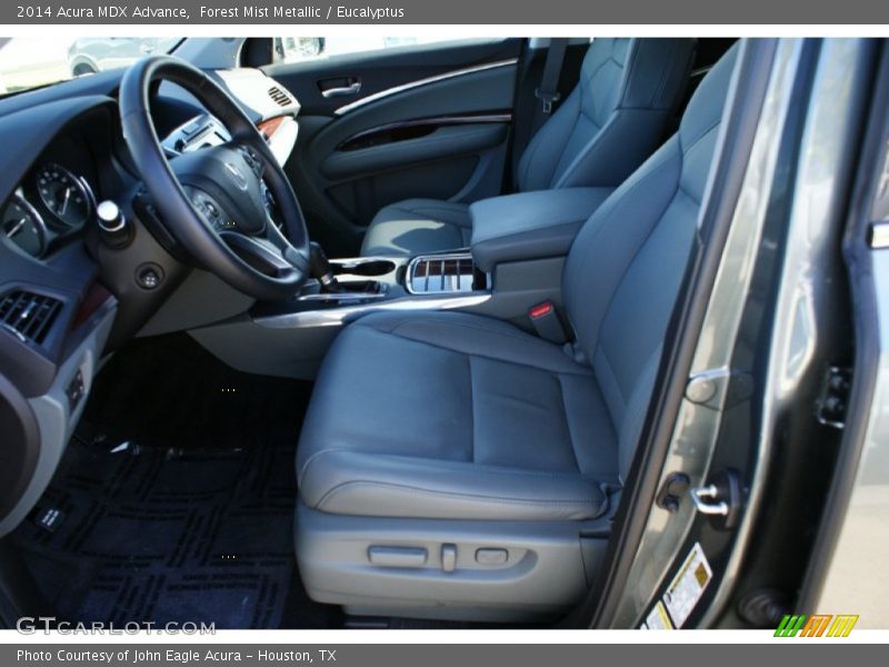Forest Mist Metallic / Eucalyptus 2014 Acura MDX Advance