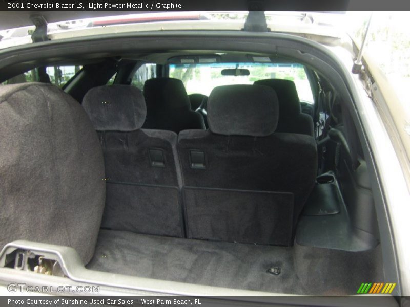 Light Pewter Metallic / Graphite 2001 Chevrolet Blazer LS