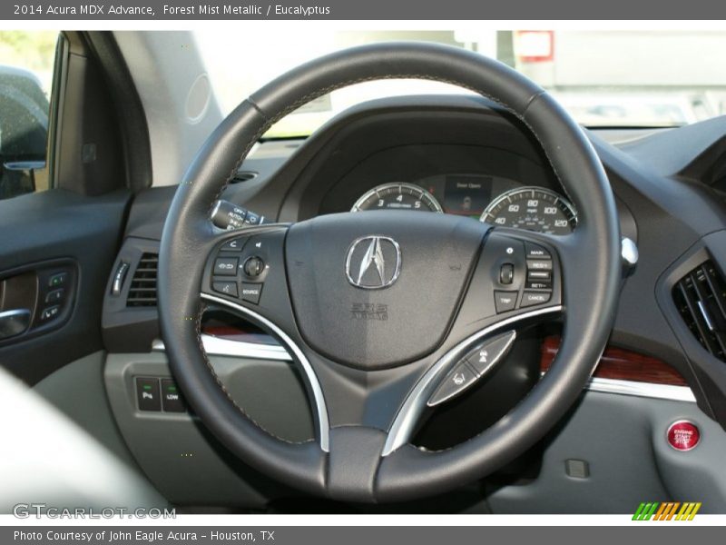 Forest Mist Metallic / Eucalyptus 2014 Acura MDX Advance