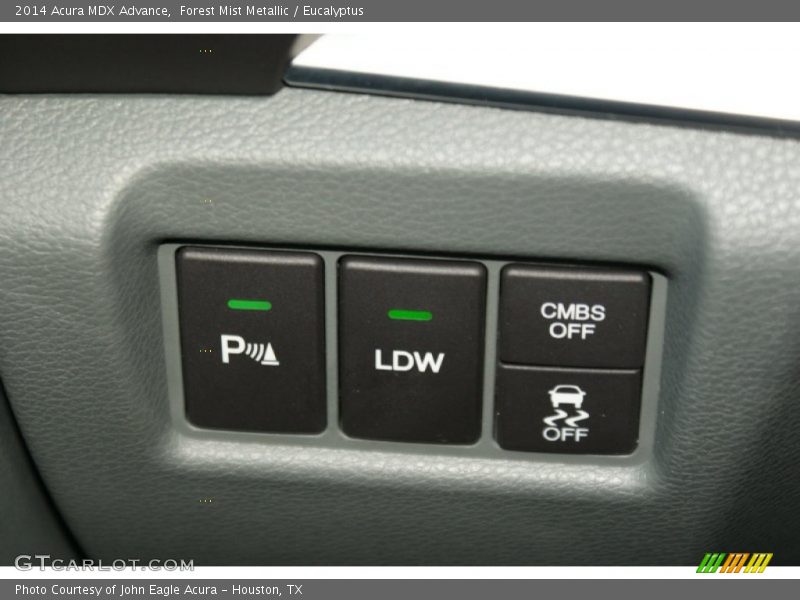 Forest Mist Metallic / Eucalyptus 2014 Acura MDX Advance