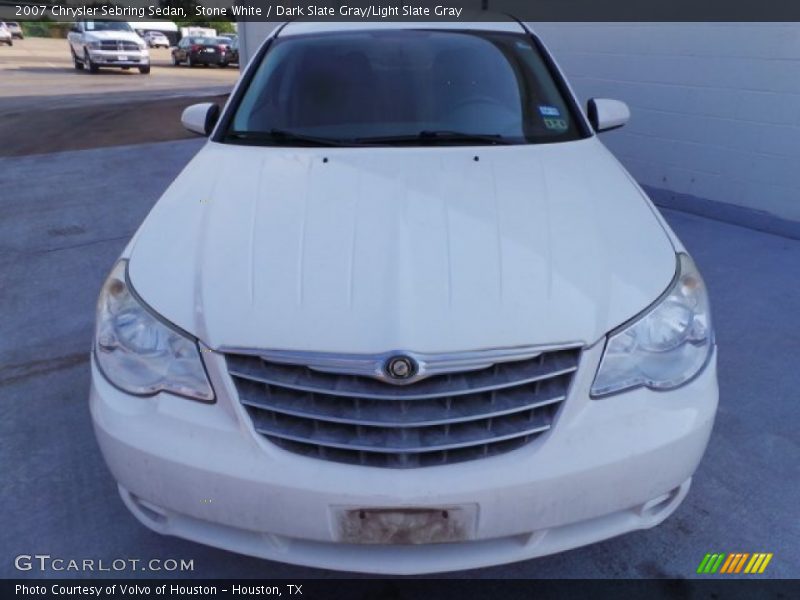 Stone White / Dark Slate Gray/Light Slate Gray 2007 Chrysler Sebring Sedan