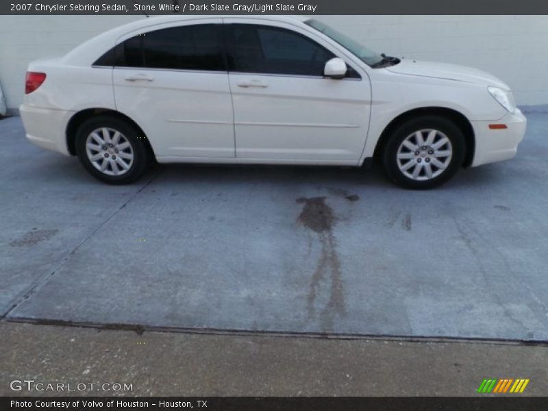 Stone White / Dark Slate Gray/Light Slate Gray 2007 Chrysler Sebring Sedan