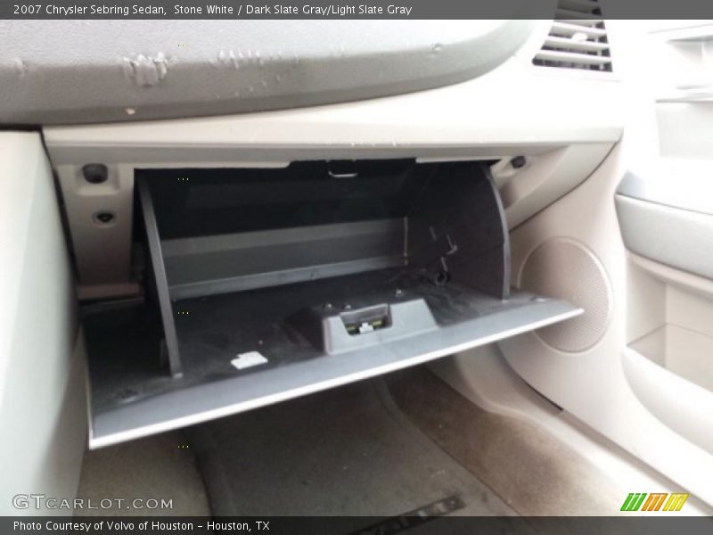 Stone White / Dark Slate Gray/Light Slate Gray 2007 Chrysler Sebring Sedan