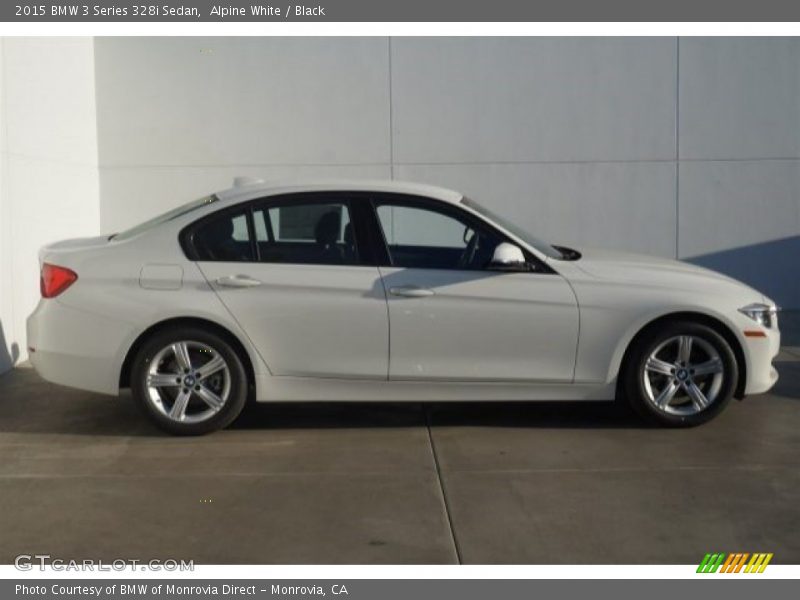 Alpine White / Black 2015 BMW 3 Series 328i Sedan