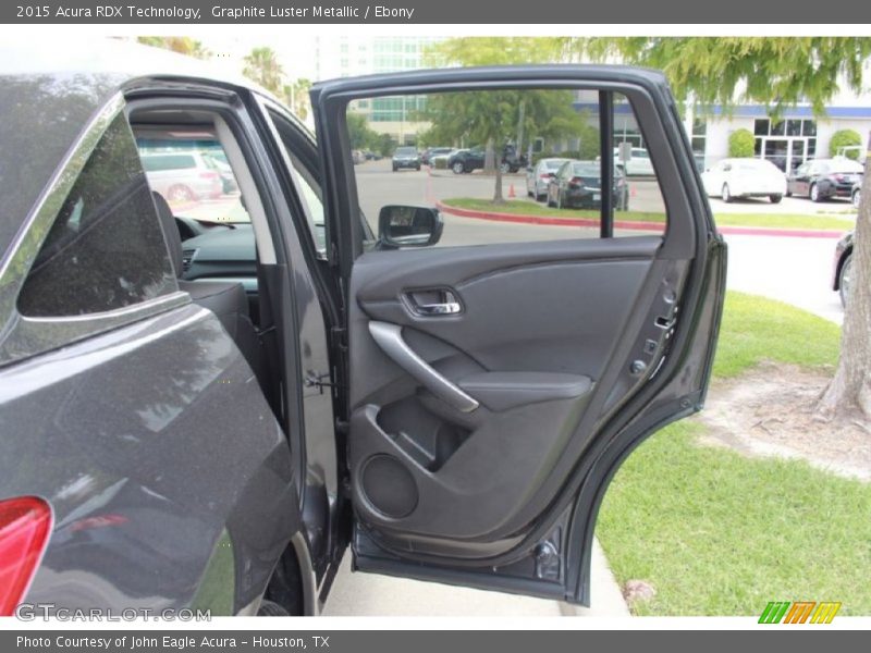 Graphite Luster Metallic / Ebony 2015 Acura RDX Technology