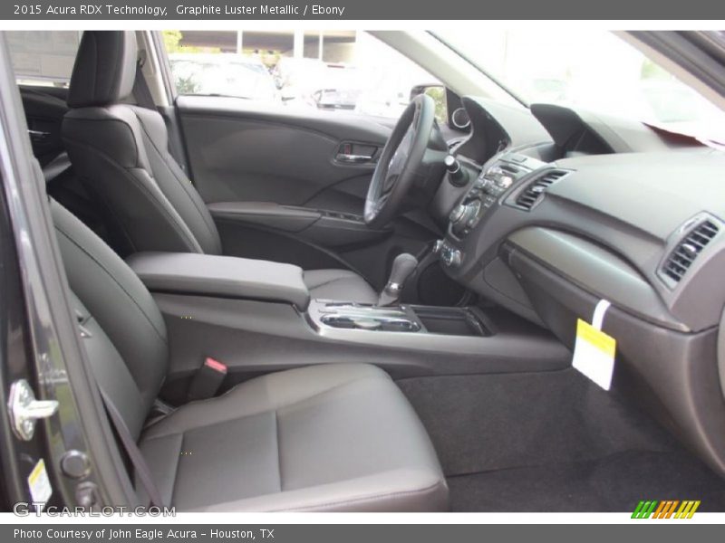 Graphite Luster Metallic / Ebony 2015 Acura RDX Technology