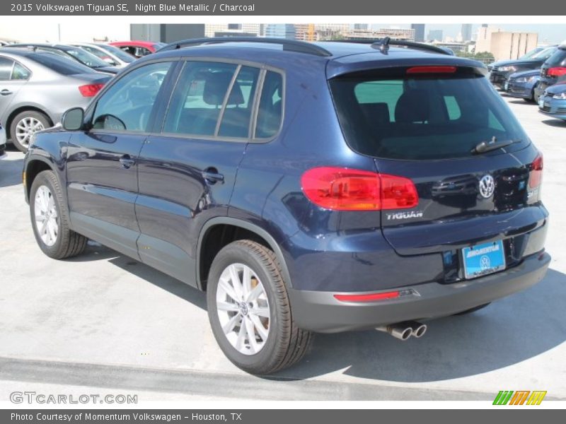 Night Blue Metallic / Charcoal 2015 Volkswagen Tiguan SE