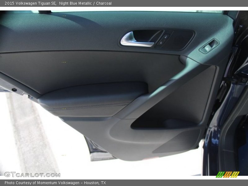 Night Blue Metallic / Charcoal 2015 Volkswagen Tiguan SE