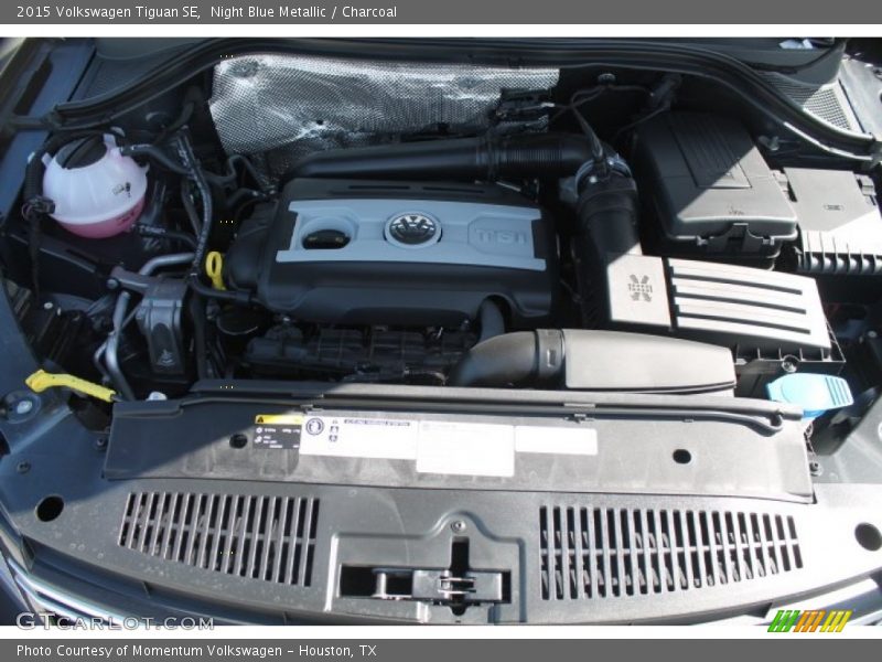 Night Blue Metallic / Charcoal 2015 Volkswagen Tiguan SE