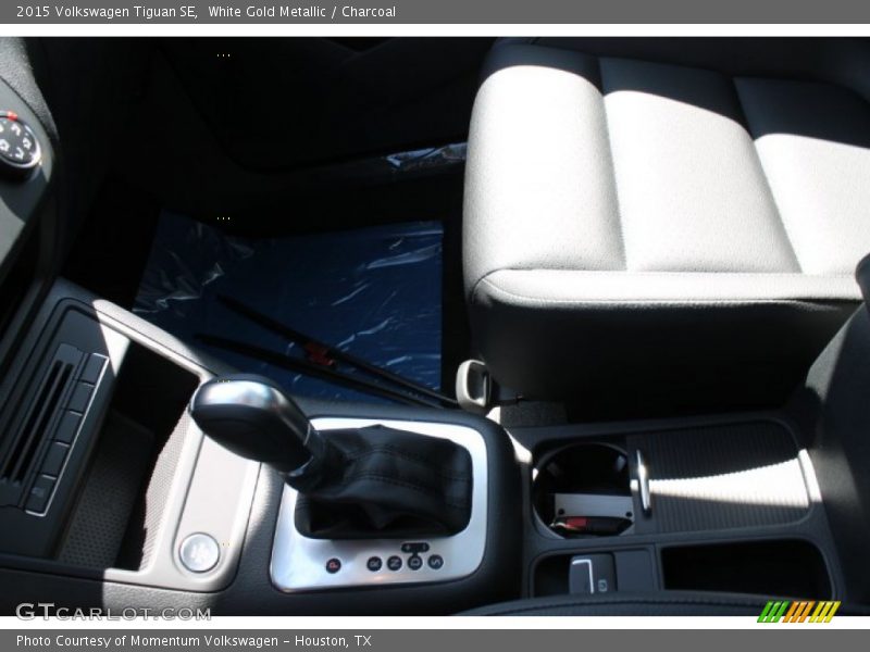 White Gold Metallic / Charcoal 2015 Volkswagen Tiguan SE