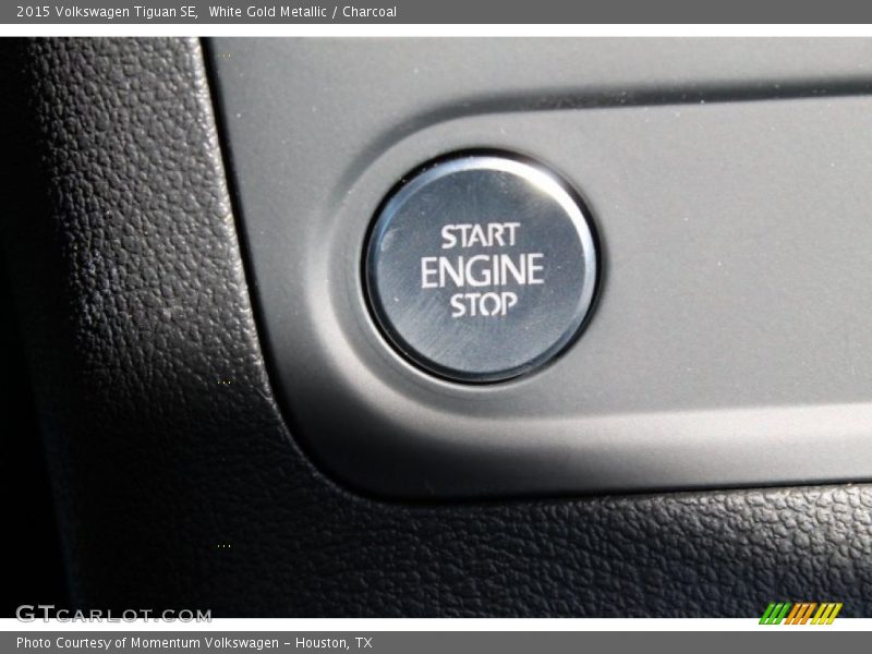 White Gold Metallic / Charcoal 2015 Volkswagen Tiguan SE