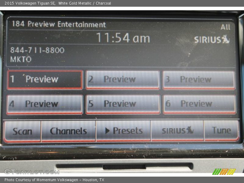 White Gold Metallic / Charcoal 2015 Volkswagen Tiguan SE