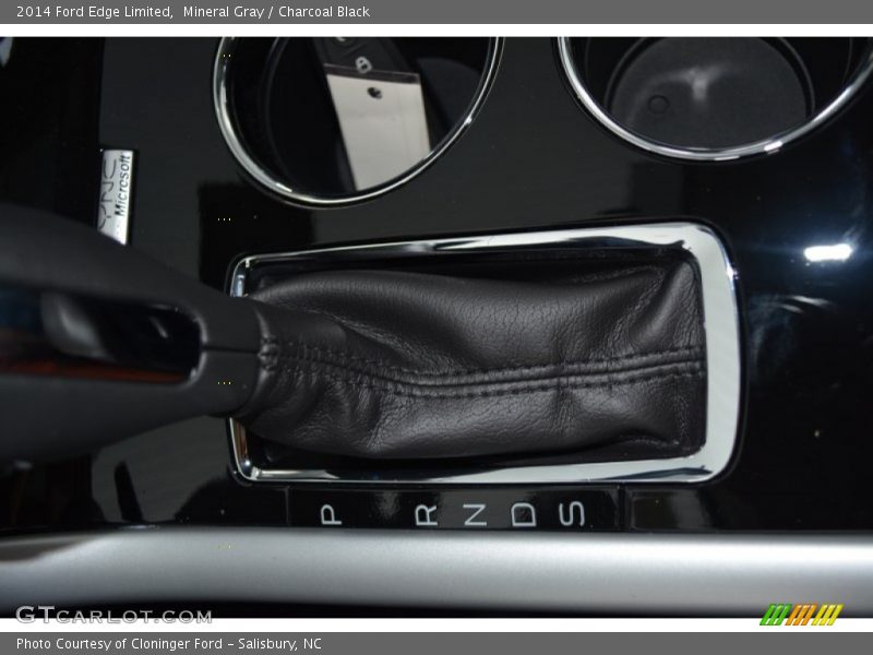 Mineral Gray / Charcoal Black 2014 Ford Edge Limited