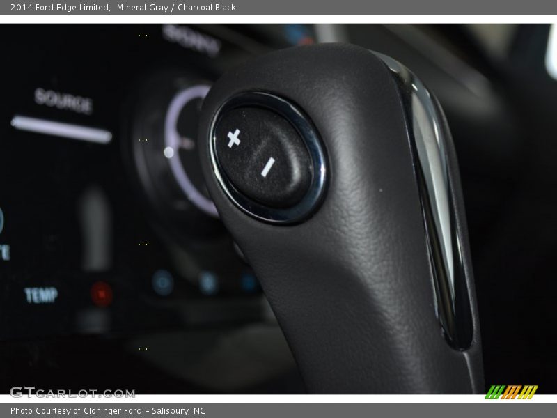 Mineral Gray / Charcoal Black 2014 Ford Edge Limited