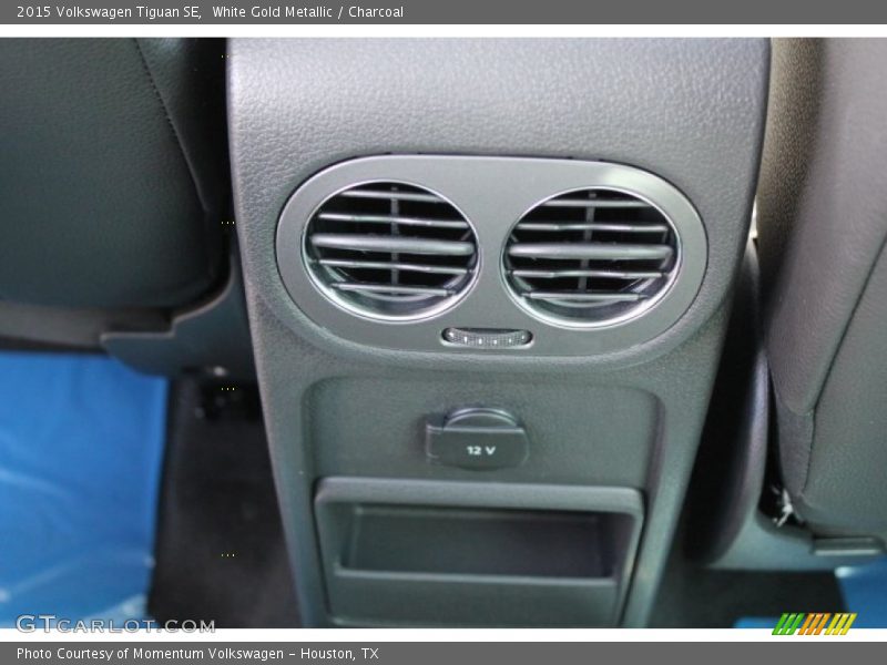 White Gold Metallic / Charcoal 2015 Volkswagen Tiguan SE