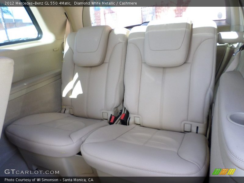 Diamond White Metallic / Cashmere 2012 Mercedes-Benz GL 550 4Matic