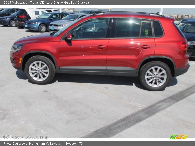  2015 Tiguan SE Wild Cherry Metallic