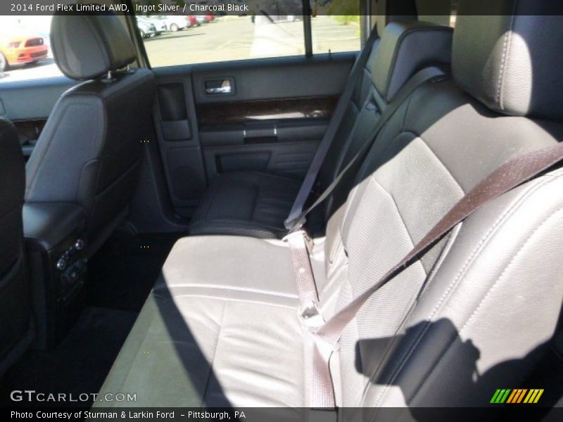 Ingot Silver / Charcoal Black 2014 Ford Flex Limited AWD