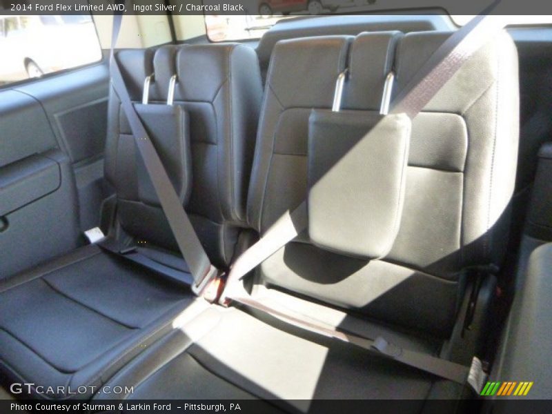 Ingot Silver / Charcoal Black 2014 Ford Flex Limited AWD