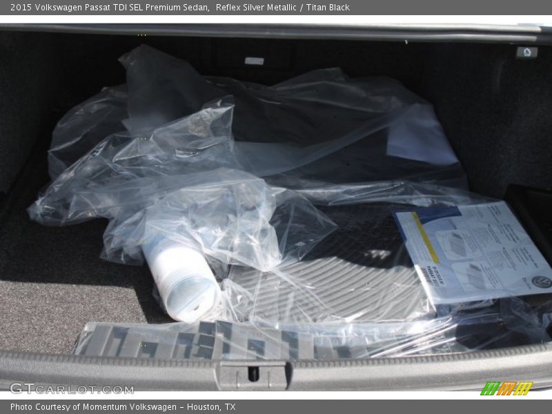 Reflex Silver Metallic / Titan Black 2015 Volkswagen Passat TDI SEL Premium Sedan