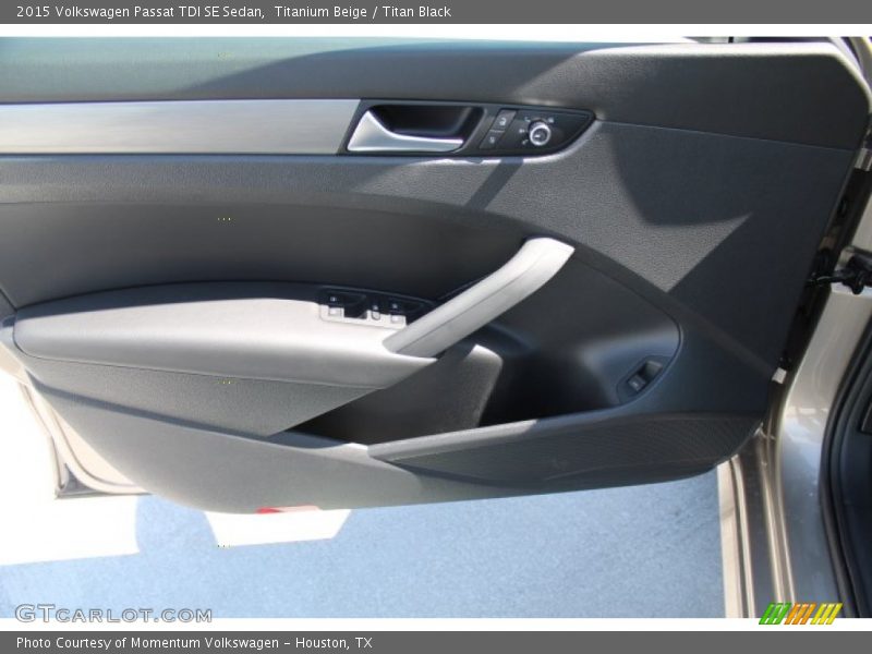 Titanium Beige / Titan Black 2015 Volkswagen Passat TDI SE Sedan