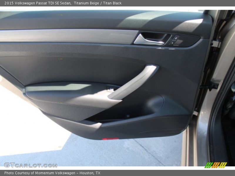 Titanium Beige / Titan Black 2015 Volkswagen Passat TDI SE Sedan