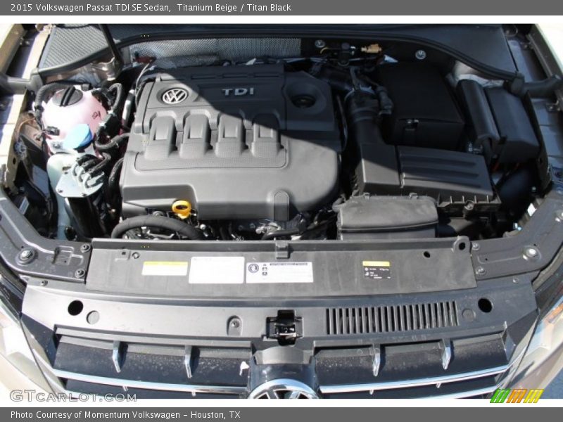 Titanium Beige / Titan Black 2015 Volkswagen Passat TDI SE Sedan