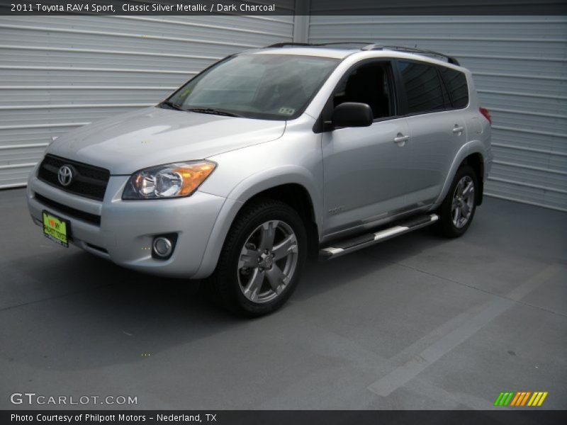 Classic Silver Metallic / Dark Charcoal 2011 Toyota RAV4 Sport