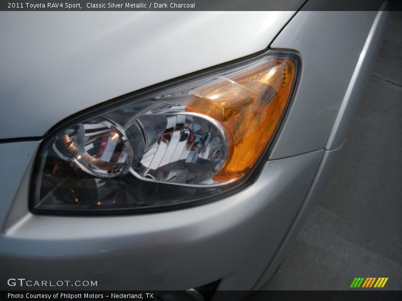 Classic Silver Metallic / Dark Charcoal 2011 Toyota RAV4 Sport