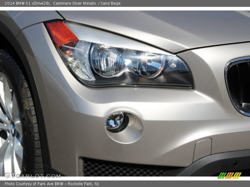 Cashmere Silver Metallic / Sand Beige 2014 BMW X1 xDrive28i