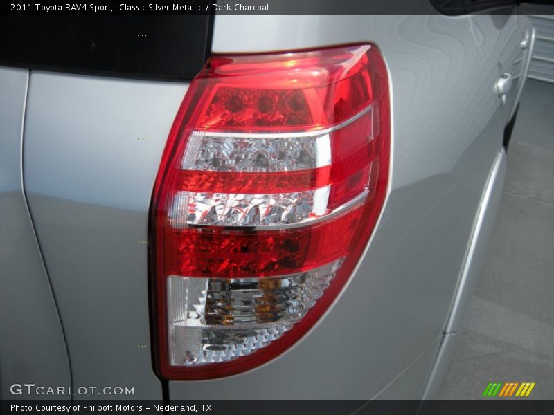 Classic Silver Metallic / Dark Charcoal 2011 Toyota RAV4 Sport