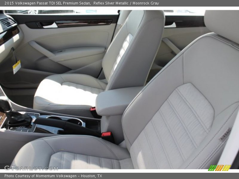 Reflex Silver Metallic / Moonrock Gray 2015 Volkswagen Passat TDI SEL Premium Sedan