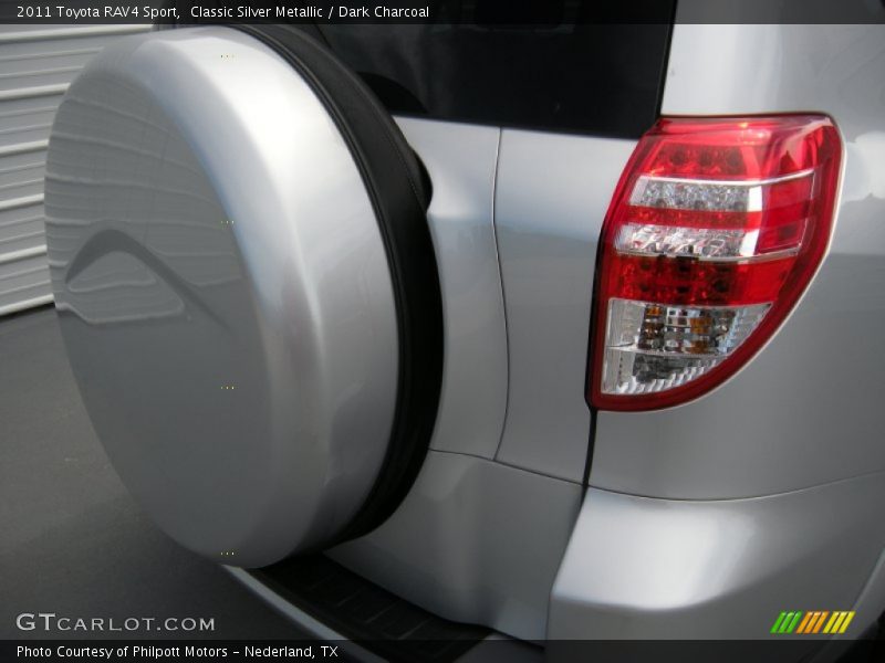 Classic Silver Metallic / Dark Charcoal 2011 Toyota RAV4 Sport