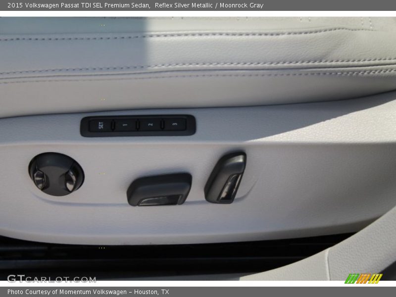 Reflex Silver Metallic / Moonrock Gray 2015 Volkswagen Passat TDI SEL Premium Sedan