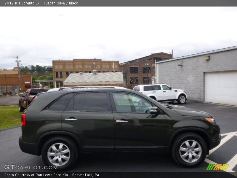 Tuscan Olive / Black 2012 Kia Sorento LX