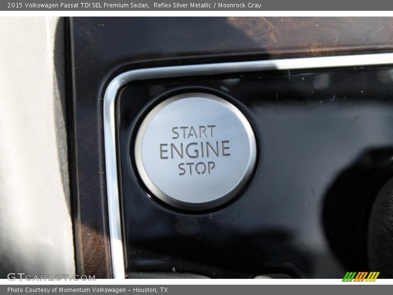 Reflex Silver Metallic / Moonrock Gray 2015 Volkswagen Passat TDI SEL Premium Sedan