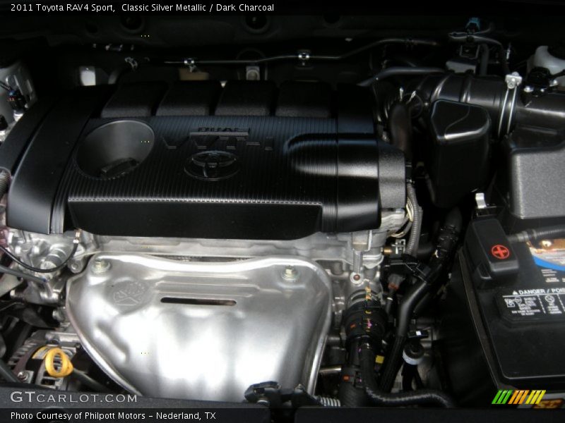 Classic Silver Metallic / Dark Charcoal 2011 Toyota RAV4 Sport
