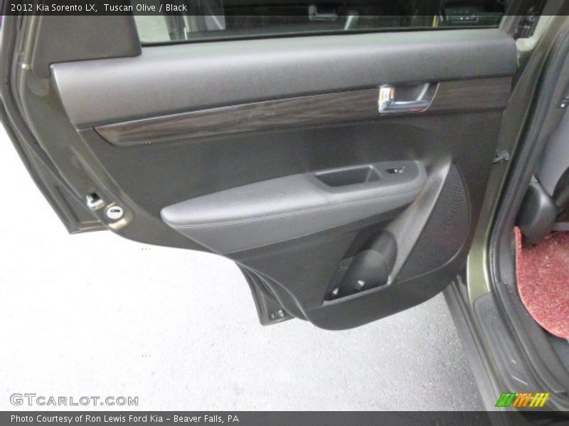 Tuscan Olive / Black 2012 Kia Sorento LX
