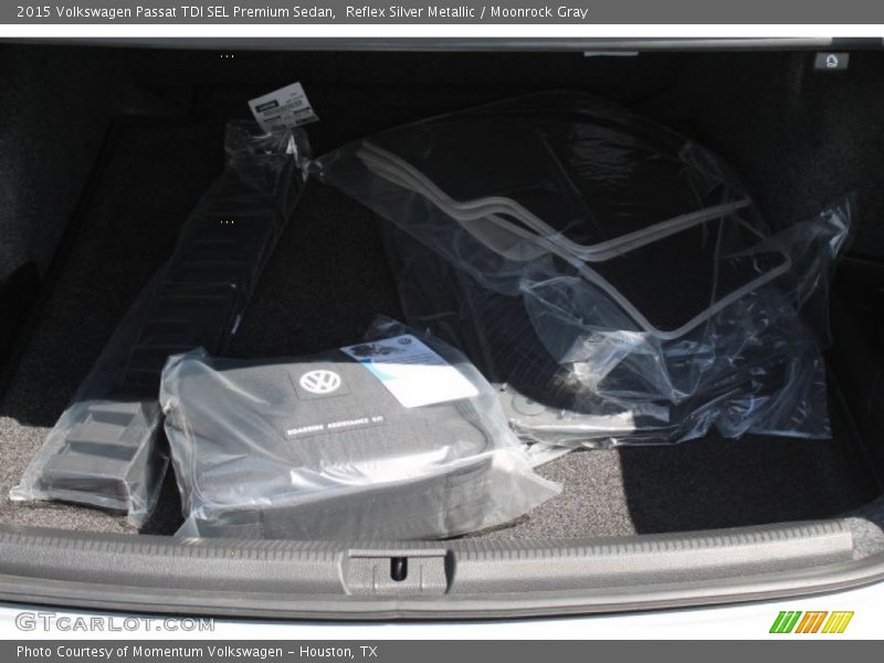 Reflex Silver Metallic / Moonrock Gray 2015 Volkswagen Passat TDI SEL Premium Sedan