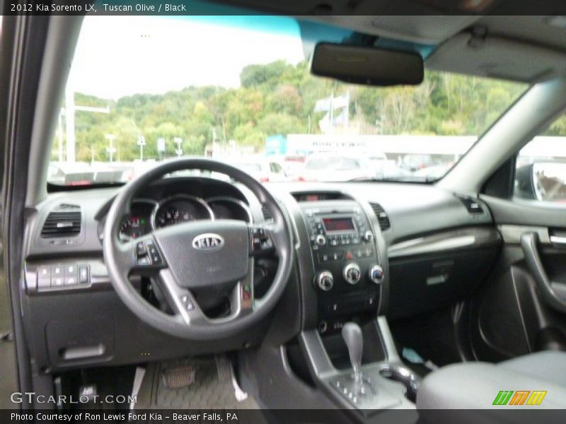 Tuscan Olive / Black 2012 Kia Sorento LX
