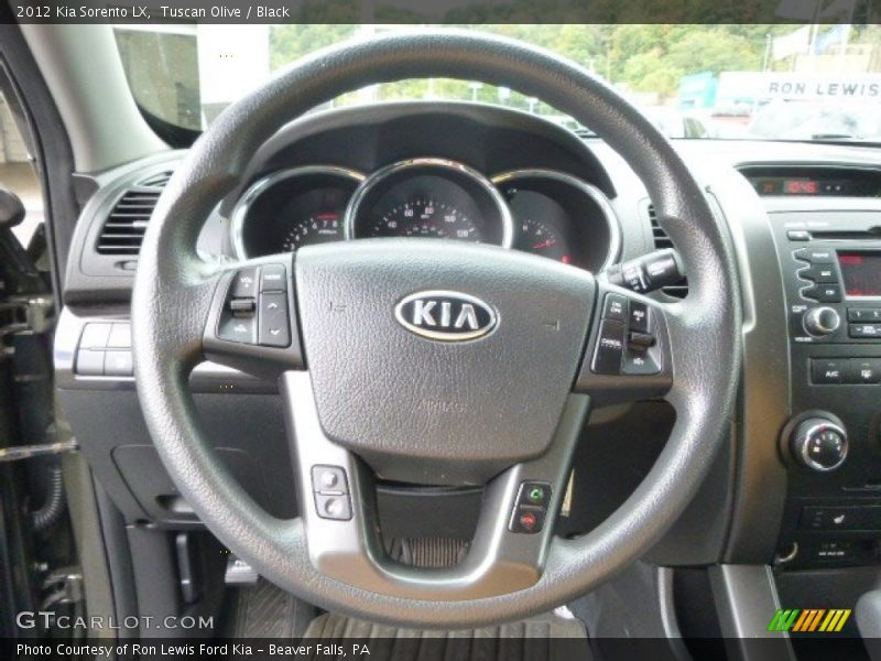 Tuscan Olive / Black 2012 Kia Sorento LX