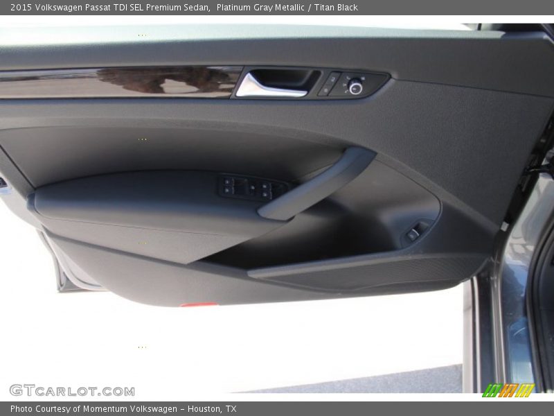 Platinum Gray Metallic / Titan Black 2015 Volkswagen Passat TDI SEL Premium Sedan