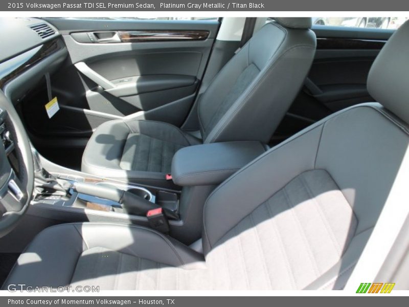 Platinum Gray Metallic / Titan Black 2015 Volkswagen Passat TDI SEL Premium Sedan