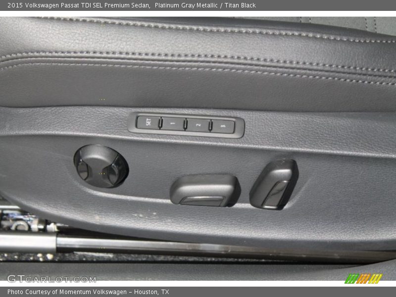 Platinum Gray Metallic / Titan Black 2015 Volkswagen Passat TDI SEL Premium Sedan
