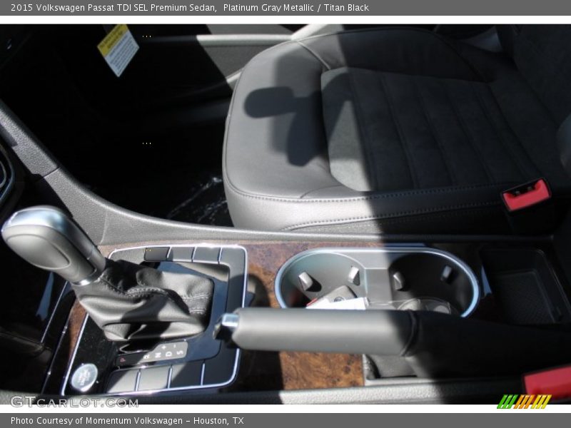 Platinum Gray Metallic / Titan Black 2015 Volkswagen Passat TDI SEL Premium Sedan