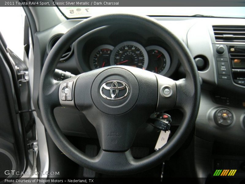 Classic Silver Metallic / Dark Charcoal 2011 Toyota RAV4 Sport