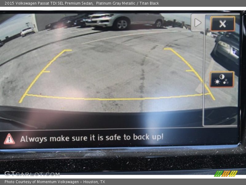 Platinum Gray Metallic / Titan Black 2015 Volkswagen Passat TDI SEL Premium Sedan