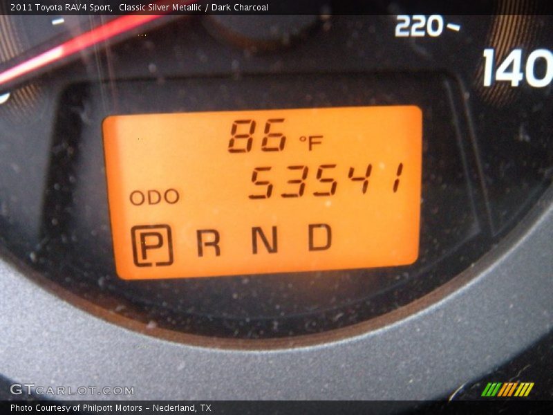Classic Silver Metallic / Dark Charcoal 2011 Toyota RAV4 Sport